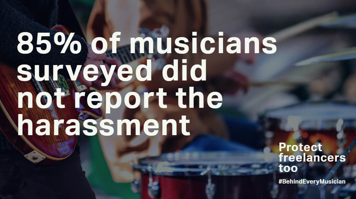 Fighting Sexual Harassment in Music Industry Musicians Union The MU image