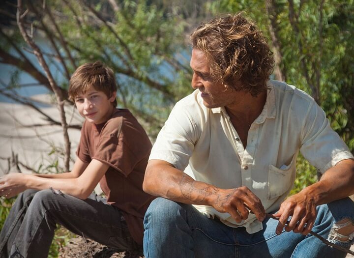 A snapshot from the film Mud featuring Matthew McConaughey