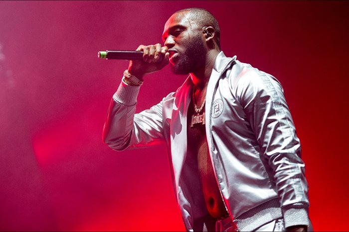 Headie One performs at the Brixton Academy in November 2019.