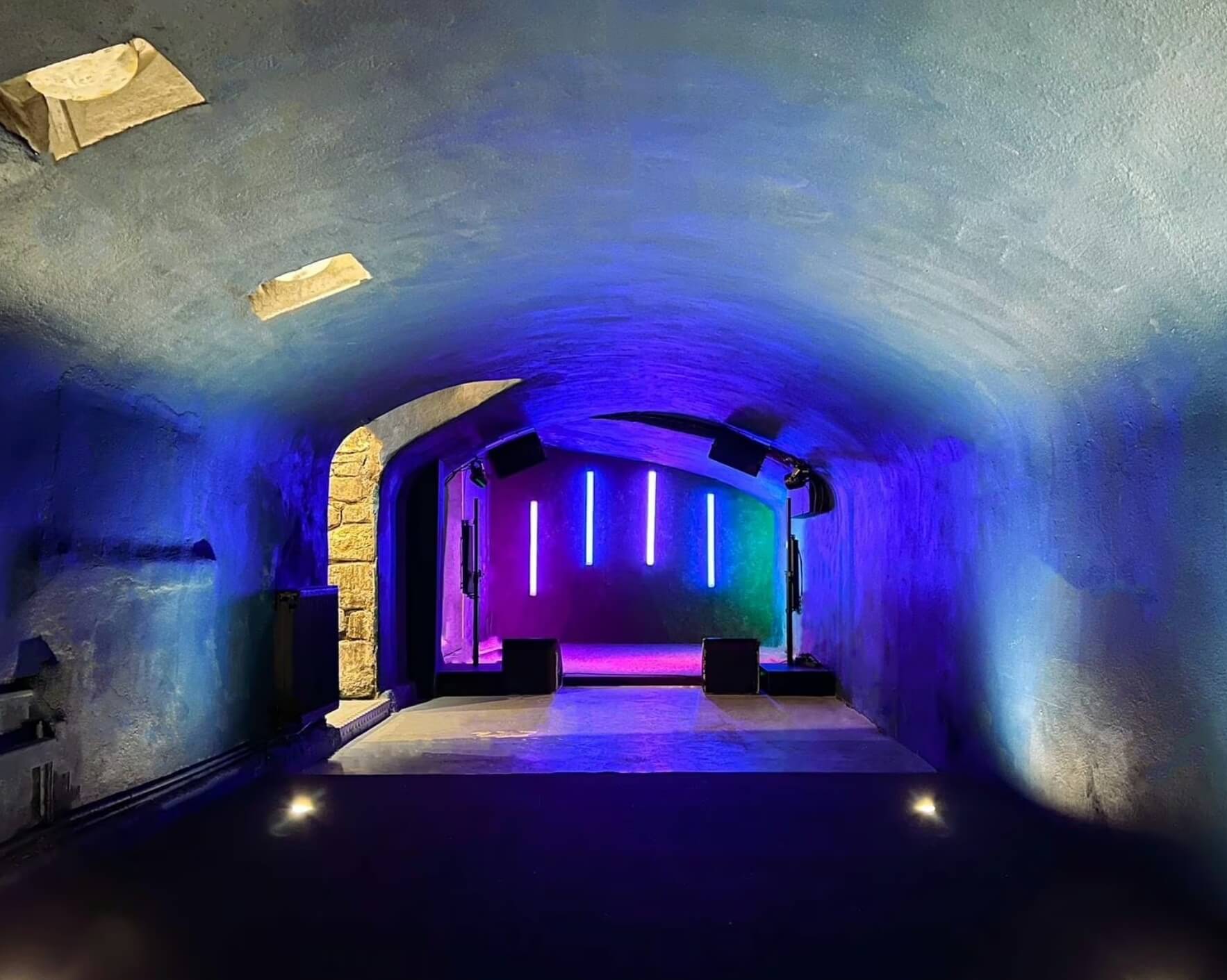 Inside St James Wine Vaults