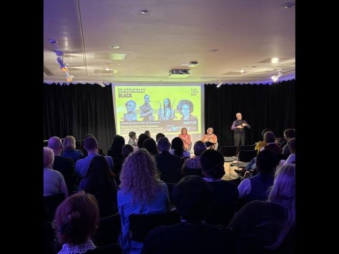 Panel at this year's Classically Black event.