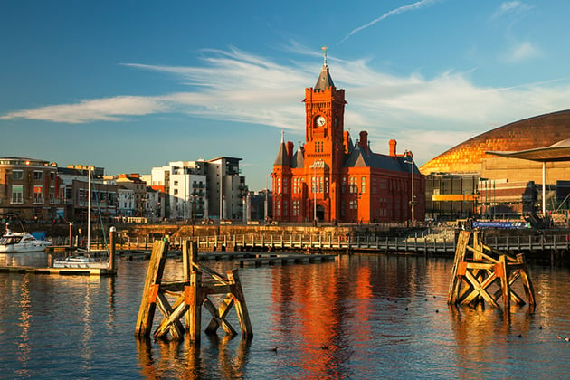 Photograph of Cardiff Bay