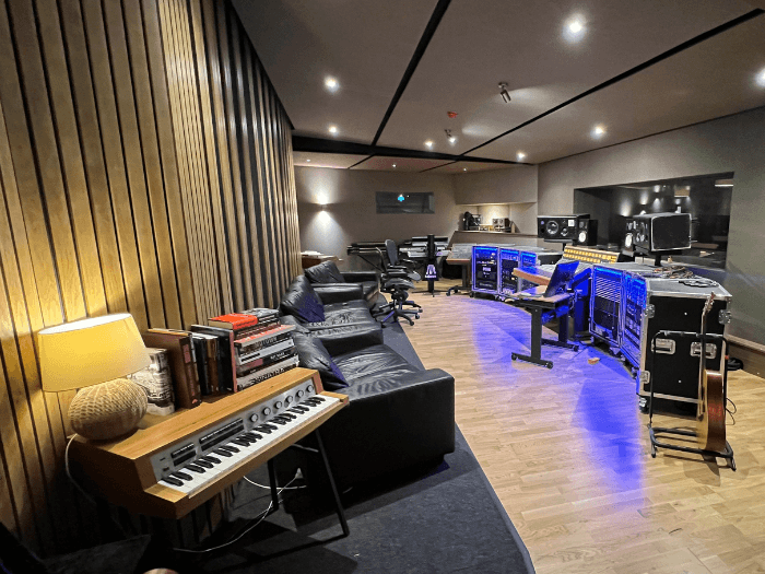 The inside of Kempston Street Studios in Liverpool.