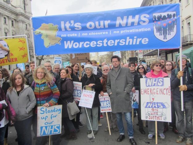 Photograph NHS London Demo