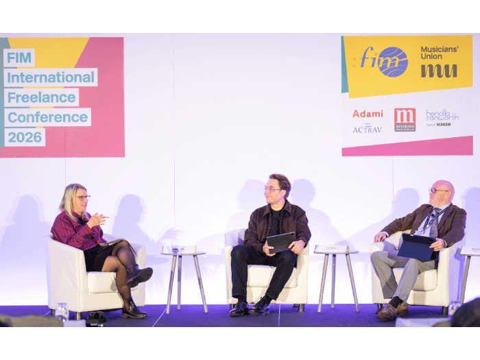 Naomi sat on stage with Allistair Elliott (Canada) and Juho Viljanen (Finland) during the panel event.