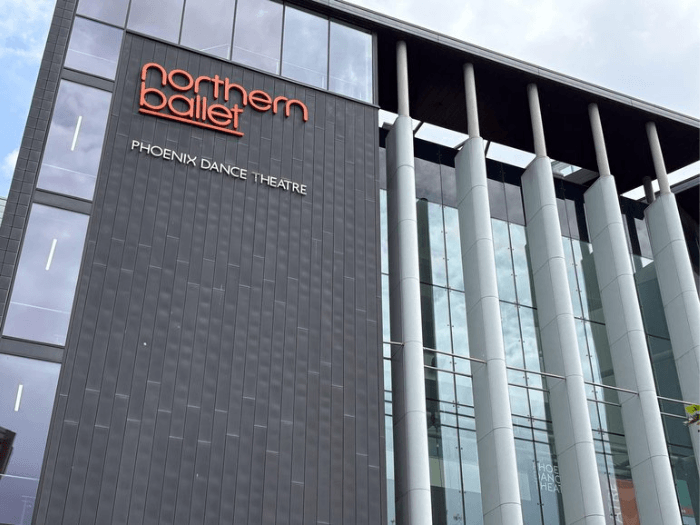 Northern Ballet building in Leeds