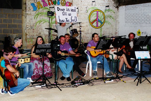 Therapy in Musical Expression band performing