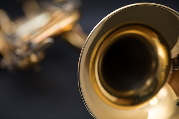 Photograph of trumpet