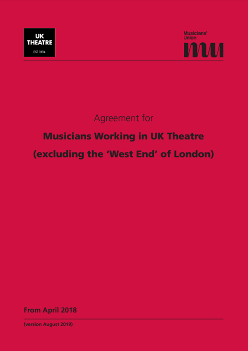 Cover page of the UKT / MU agreement