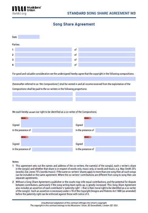 Engagements as a Session Musician or Featured Artist